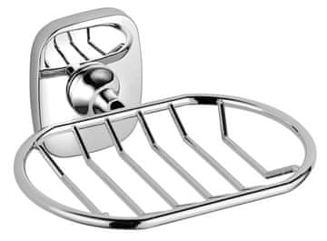 AQUALINE RUMBA Žičani Sapunjara AQUALINE - Krom, 128x65x119 mm