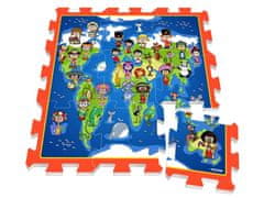 Stamp Pjenasta puzzle podloga Karta ZA3149