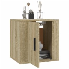 Vidaxl Zidni TV ormarići, 2 kom, Sonoma hrast, 40x34,5x40 cm