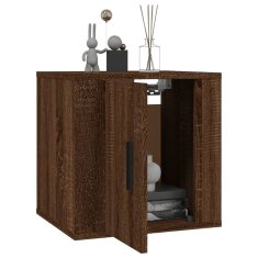 Vidaxl Zidni TV ormarići, 2 kom, smeđi hrast, 40x34,5x40 cm