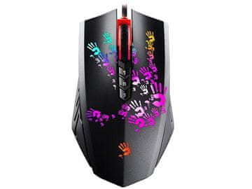 A4Tech A4Tech Bloody Blazing A60 miš, USB, crna, 6200 DPI