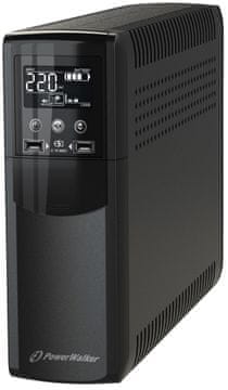 slomart PowerWalker VI 1200 CSW FR UPS, Line-Interactive, 1.2 kVA, 720 W
