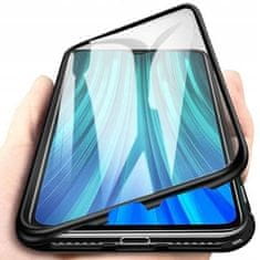 MG Magnetic Full Body Glass magnetska maska za iPhone 14, crno