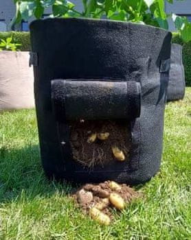  HomeOgarden vreća za sadnju krumpira, 37 l, crna