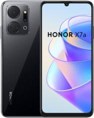 Honor X7a pametni telefon, 4 GB/ 128 GB, crni