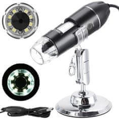 Malatec Digitalni mikroskop USB 1600x 2MP