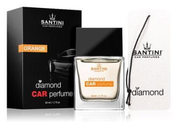 Santini Miris za automobil - Diamond Orange