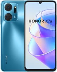 Honor X7a pametni telefon, 4 GB/128 GB, plavi
