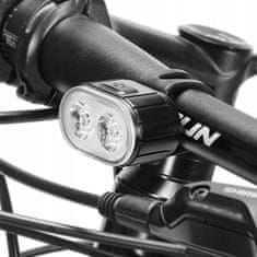 Dexxer Set USB punjiva lampa za bicikl + stražnje svjetlo 2