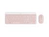 Logitech Slim Wireless Combo MK470 tipkovnica i miš, roza, gr. (920-011322)