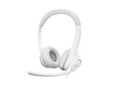 Logitech H390 slušalice, USB, bijele (981-001286)