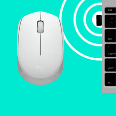 Logitech M171 bežični miš, bijeli (910-006867)