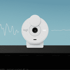 Logitech Brio 300 kamera, USB, bijela (960-001442)