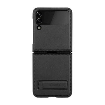Nillkin Maska Nillkin Qin Leather Pro za SAMSUNG Z Flip 4 5G (crna)