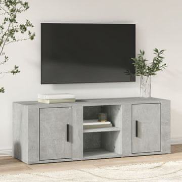 Vidaxl TV ormarić betonsko-sivi 100x31,5x35 cm