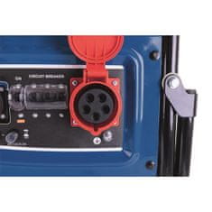 Scheppach okvirni generator SG 7300 5500 W s AVR kontrolom i električnim startom