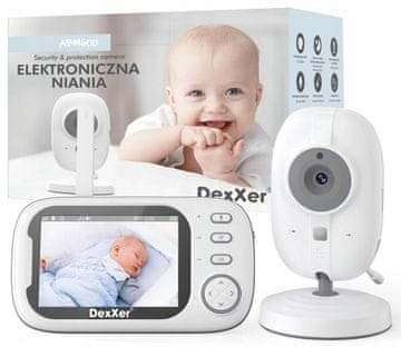 Dexxer Baby Monitor baterija. babysitter sa video kamerom i 3.2″ LCD ekranom