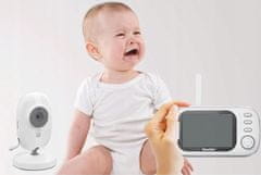 Dexxer Baby Monitor AK. Dječji vrtlog s video kamerom i 3,2 ″ LCD zaslon