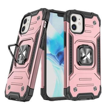 WOZINSKY Wozinsky Ring Armor navlaka za iPhone 14, zlatna, sa stalkom i prstenom