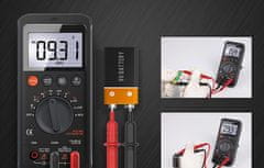 JIMIHOME Univerzalni digitalni multimetar sa osvijetljenim LCD-om JM-G3401
