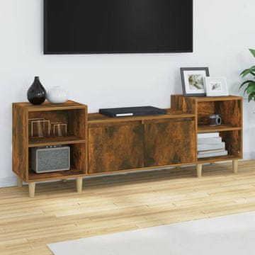 Vidaxl TV stalak dimljeni hrast 160x35x55 cm