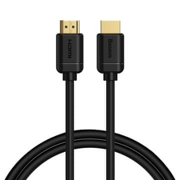 BASEUS High Definition kabel HDMI 2.0 4K 1m, crno