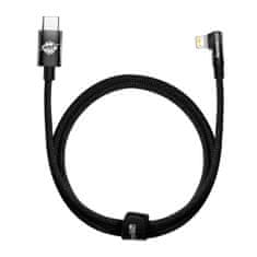BASEUS MVP Elbow kabel USB-C / Lightning 20W 1m, crno