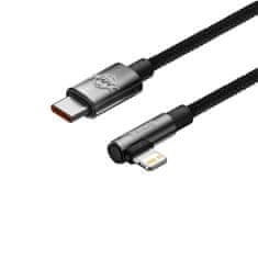 BASEUS MVP Elbow kabel USB-C / Lightning 20W 1m, crno