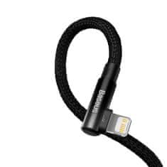 BASEUS MVP Elbow kabel USB-C / Lightning 20W 1m, crno