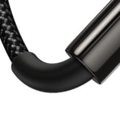 BASEUS Tungsten kabel USB / USB-C 100W 2m, crno