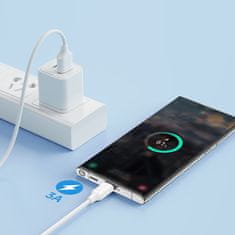 Joyroom Fast Charging kabel USB / USB-C 3A 2m, crno