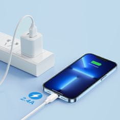 Joyroom Fast Charging kabel USB / Lightning 2.4A 2m, crno