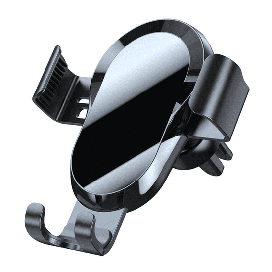 Jellico W2 Gravity auto držač za telefon, za ventilaciju, QC 15 W, črn