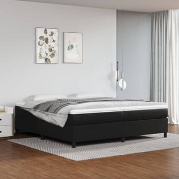 Vidaxl Okvir za krevet crni 200x200 cm umjetna koža