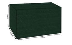 Iso Trade Poklop za vrtuljačku 215x153x145cm PE