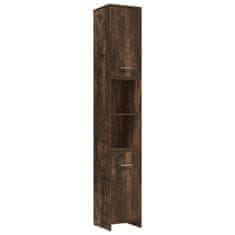 Vidaxl 4-dijelni set kupaonskog namještaja boja hrasta drveni