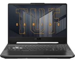 ASUS TUF Gaming F15 FX506HM-HN004W laptop, sivi (90NR0754-M06360)