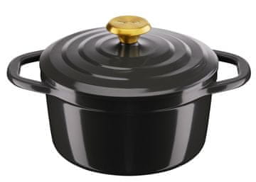 Tefal posuda za pečenje Air 20 cm E2554455 + pokrov sive barve