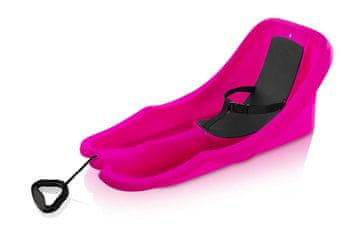 Plastkon Baby rider plastični bob ružičaste boje