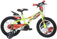 Dino bikes Dječji bicikl Dino 143GLN žuti 14"