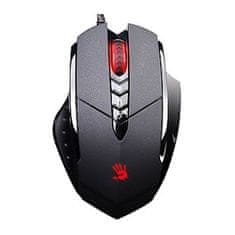 A4Tech A4Tech Bloody V7m gaming miš, USB, crna, 3200 DPI