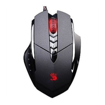 A4Tech A4Tech Bloody V7m gaming miš, USB, crna, 3200 DPI