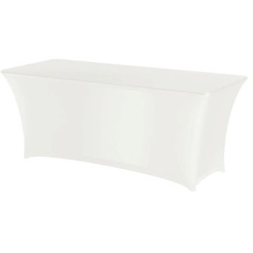 Hendi Pravokutni stolnjak bez peglanja 150x76 cm Jersey tkanina bijela - 814390