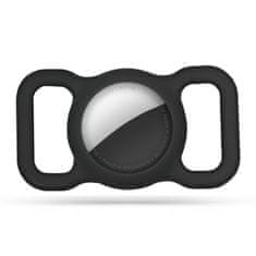 Tech-protect Pet maska za Apple AirTag za ogrlica za pse, crno
