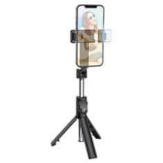 Borofone BY8 selfie štap sa stativom, svjetlom i BT daljinskim
