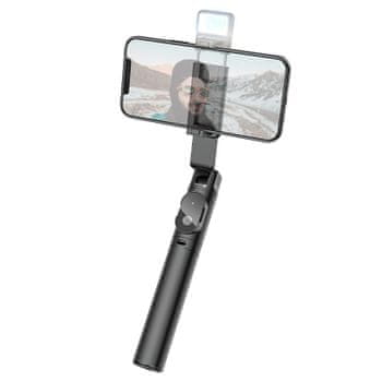  Borofone BY8 Selfie Stick sa stativom, svjetlom i BT daljinskim