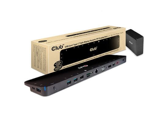 Club 3D CSV-1564W100 priključna stanica, 14u1, USB-C, 4K