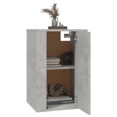 Vidaxl Zidni TV ormarići, 2 kom, betonsko sivi, 40x34,5x60 cm