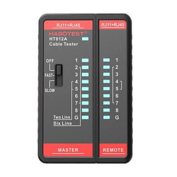 Habotest Tester mrežnog kabela Habotest HT812A RJ45/RJ14/RJ12/RJ9