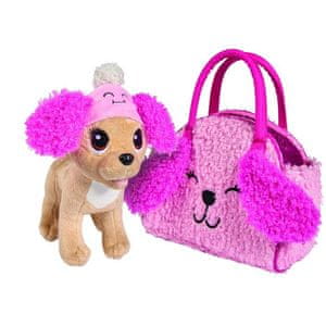  Chi Chi Love Fluffy Friend plišana igračka, 20 cm, ružičasta 